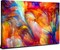 Abstract Colorful Canvas Wall Art for Living Room Colorful Splash Colors Picture Prints Graffiti Abstract Painting Wall Decor Watercolor Aesthetic Poster Modern Artwork Home Office Decorations 12x16”